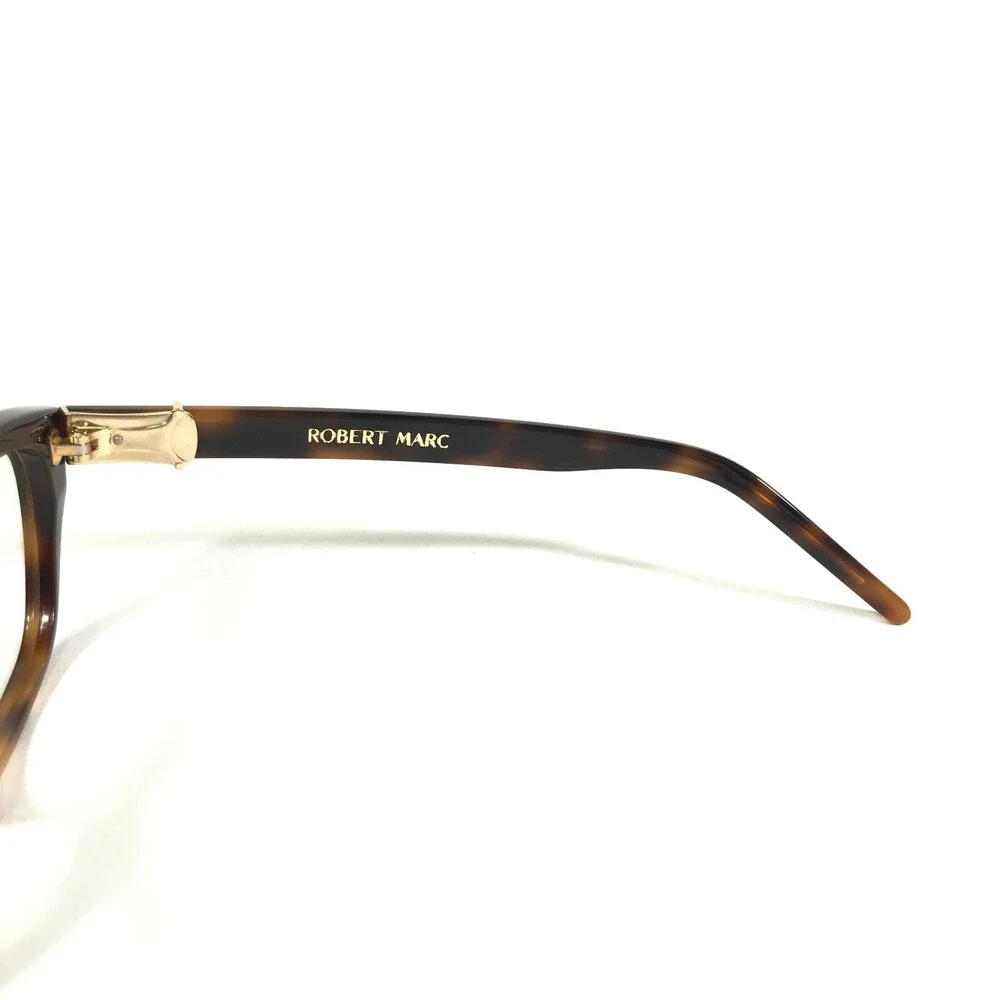 Robert Marc ANNE-TOS Eyeglasses Frames Tortoise Rectangular Full Rim 48-17-135